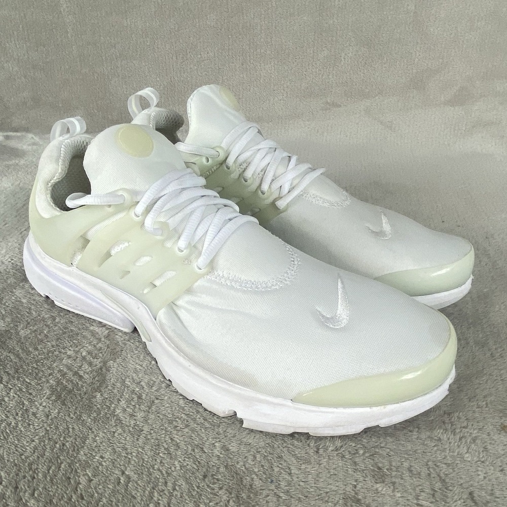 Nike Air Presto Shoes Size 14 Triple White Pure Platinum Running CT3550-100